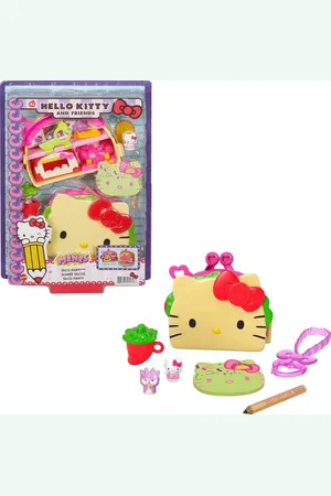 Merkloos Compacte Speelset met Minifiguren en Accessoires voor Kinderen - Tacofeest Speelervaring