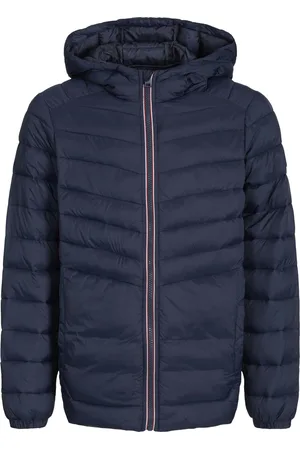 JACK & JONES JACK&JONES - JJESPRINT PUFFER HOOD MNI - Jongens - Buitenjassen