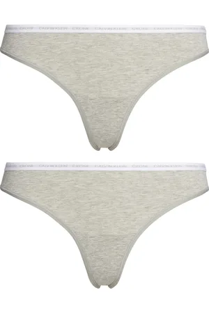 Calvin Klein Dames CK ONE Cotton strings (2-pack) - melange