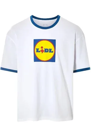 Merkloos Lidl Fan merchandise shirt fun shirt vrije tijd festival fan collectie supermarkt