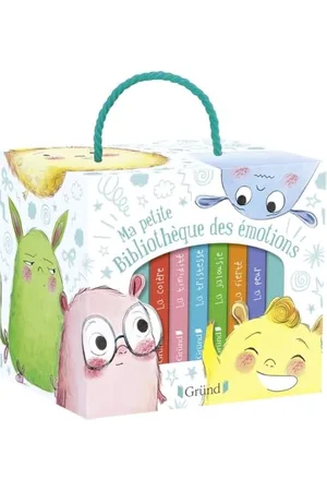 Merkloos Kleine bibliotheek van emoties - 6 jeugdalbums voor kinderen vanaf 2 jaar