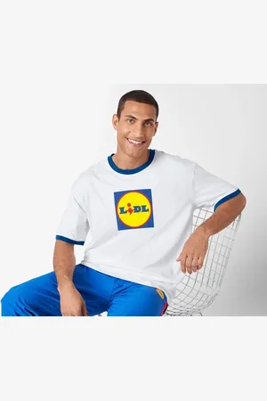 Merkloos Lidl Fan merchandise shirt fun shirt vrije tijd festival fan collectie supermarkt