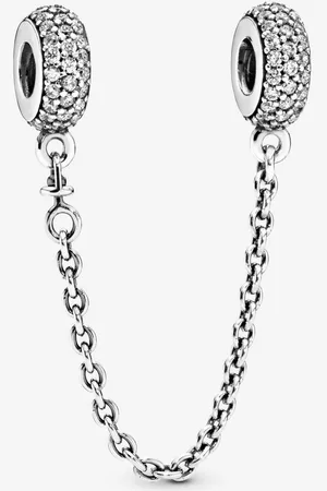 Fler ® | Bedel | Past op populaire bedel armbanden (standaard-3mm) | armbandbedel | Veiligheidsketting | Bedelstopper | Anker schakel | Hangbedel Charm | 925 Sterling | Zirkonia | Kerstcadeau | Sinterklaas Cadeau | Valentijn kado