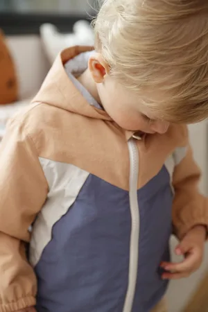 Vertbaudet Windjack colorblock voor babyjongens