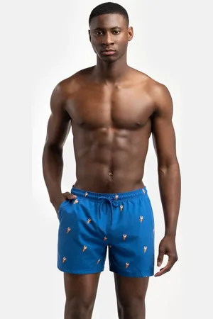 A-dam Cor - Zwembroek - Boxershort - Zwemshort - Gemaakt van Gerecyclede Flessen - Vegan - Heren - Mannen - Blauw - S