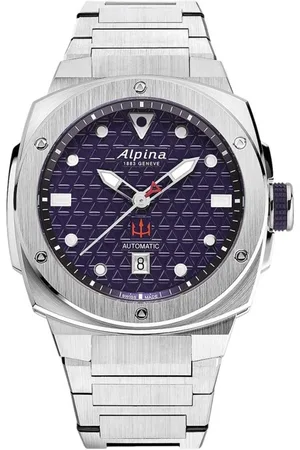 Alpina Diver Extreme Automatic Arkea Limited Edition AL-525NARK4AE6B Horloge - Staal - Zilverkleurig - Ø 42.5 mm