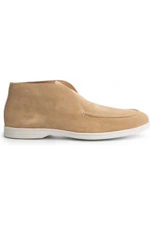 Club of Gents Loafer suede hoog zand