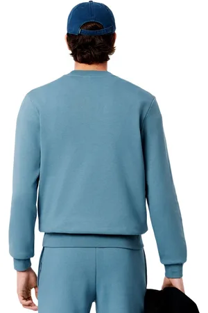 Lacoste Bio Cotton Fleece Crew Sweater Heren