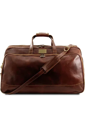 Tuscany Leather Leren reistas met wielen 