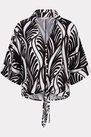 Esqualo Blouse knot Summer vibes