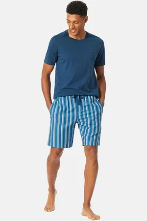 Schiesser Pyjamahose Bermuda - Mix + Relax