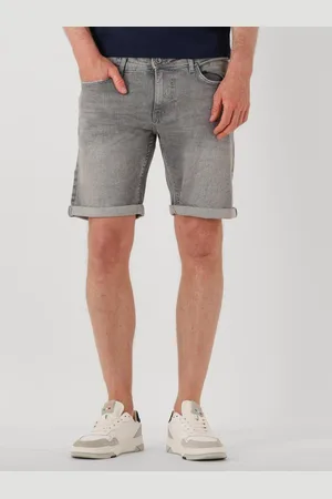 Pure Path The Steve Skinny Fit Denim Shorts Jeans Heren - Broek -