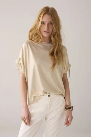 Summum Woman 3s5149-30702 Top coated viscose linen