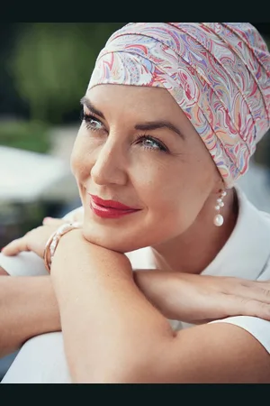 CHRISTINE Yoga turban - - chemo