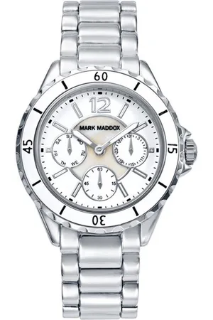 Mark Maddox Trendy Silver Dames horloge MM0020-05