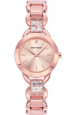 Mark Maddox Pink Gold Dames horloge MF2001-97