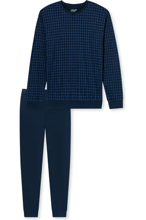Schiesser Lange pyjama manchetten - UNCOVER Heren Pyjamaset