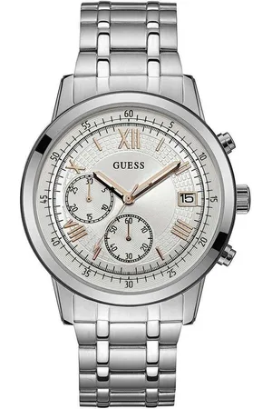 Guess Summit W1001G1 Horloge - Staal - Zilverkleurig - Ø 44 mm