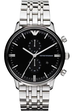 Emporio Armani Heren Horloge AR0389 - Zilver