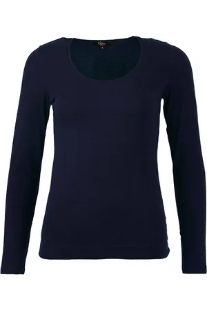 Enjoy Het Basis Lange Mouw shirt is een veelzijdig en comfortabel kledingstuk