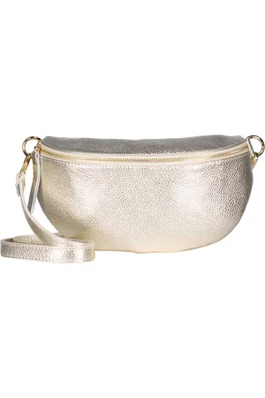 Bomont De Tas Zoey Big Classic Grain van is een stijlvolle schoudertas met een praktische ritssluiting