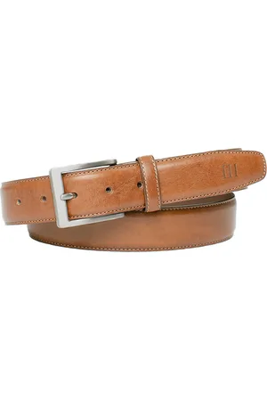 Tresanti De Riem Coreno van is een stijlvolle heren riem met een verfijnde, zilveren gesp