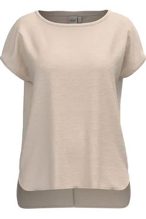 Ichi Het T-shirt Rebel van is een casual dames T-shirt gemaakt van katoen