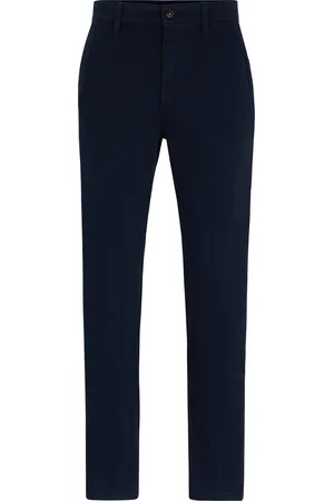 HUGO BOSS De Chino tapered van is een stijlvolle keuze voor elke casual gelegenheid