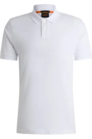 HUGO BOSS De Polo Passenger is een klassiek poloshirt met een slim-fit pasvorm