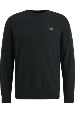 PME Legend™ De Trui American Classic Buckley van is een casual sweater met een ronde hals en lange mouwen