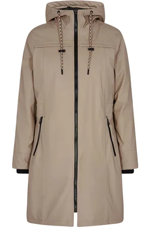 Freequent De Rain Jacket van is een stijlvolle regenjas met een casual fit