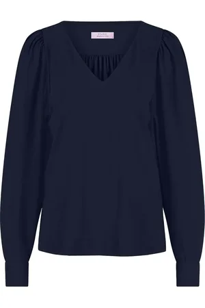 Studio Anneloes Blouse Les van is een stijlvolle blouse met een casual uitstraling