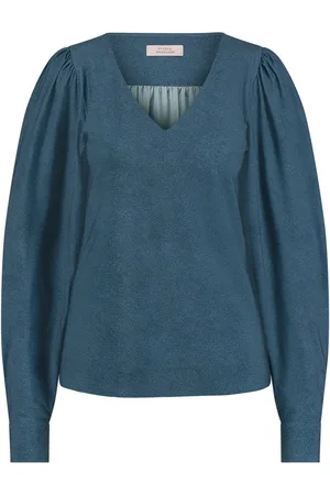 Studio Anneloes Deze stijlvolle blouse straalt elegantie en comfort uit