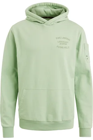 PME Legend™ De Hoodie Terry van is een casual heren hoodie gemaakt van katoen