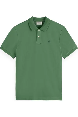 Scotch&Soda De Polo Logo van is een stijlvolle herenpolo, gemaakt van zacht katoen met een polokraag en korte mouwen