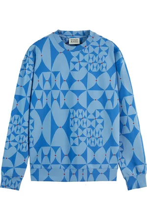 Scotch&Soda Sweater AOP van biedt casual stijl met een grafisch patroon