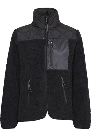 TheJoggConcept Deze teddy jas van is uitgevoerd in een stijlvolle zwarte kleur