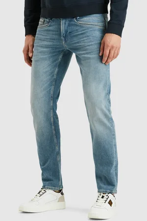PME Legend™ De Jeans Skyrak Shade Fresh van biedt een regular fit met rechte pijpen, gemaakt van duurzaam denim