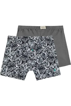 Scotch&Soda 2PK MENS COTTON WOVEN BOXER BRIEF U
