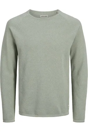 JACK & JONES De Trui Hill van is een casual gebreide trui met een opstaande kraag en ronde hals
