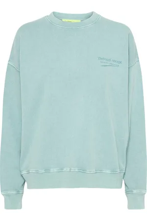 TheJoggConcept De Sweater Rubi Logo van is een casual dames sweater met een oversized pasvorm