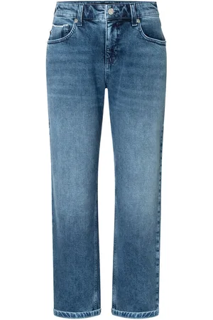 Mac Jeans van Mac, gemaakt van denim, bieden een casual stijl met een normale taillehoogte