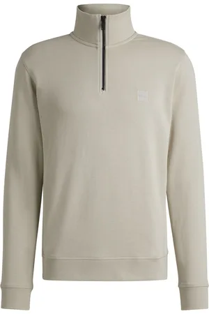HUGO BOSS De Sweater Zetrust van is een heren sweater met een minimalistisch ontwerp