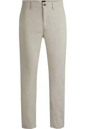 HUGO BOSS De chino tapered van is een stijlvolle heren chino met een casual uitstraling