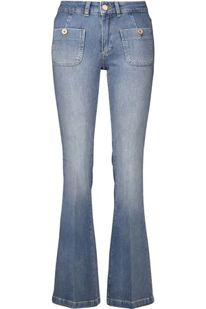 Para Mi Jeans Jade pocket van zijn casual flared jeans met een normale taille en praktische voor- en achterzakken