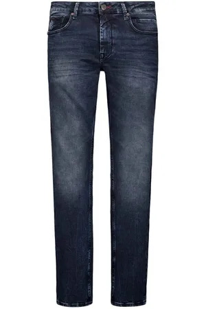 No Excess Jeans Regular 711 Stretch van zijn casual heren jeans met normale taille en skinny fit