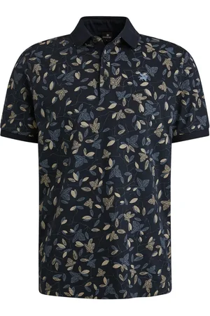 Vanguard De Polo van is een casual heren polo met een opvallend bloemenpatroon