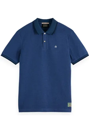 Scotch&Soda De Polo Melange van is een stijlvolle heren polo met een casual uitstraling