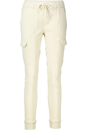 Zhrill Jeans Daisy van combineert casual stijl met praktische cargo zakken en een comfortabele elastische manchet