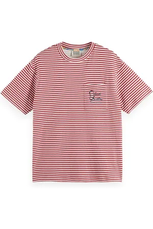 Scotch&Soda Het T-shirt Double Face van is een relaxed heren t-shirt met lange mouwen